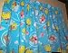 Search : New Window Curtain Valance made from SPONGEBOB Fabric *