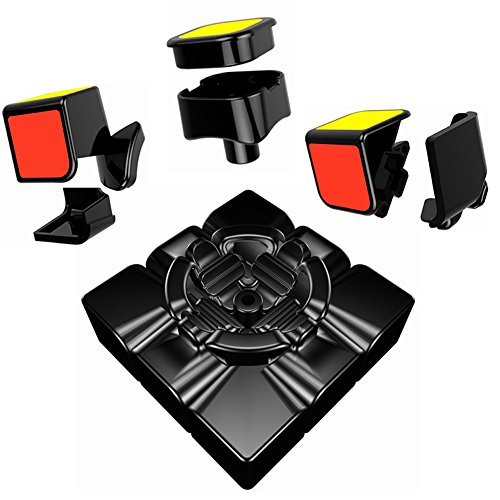 55cube-Anti-pop-Speed-Cube-Quicker-Easier-More-Precisely-Than-Original-Speed-Cube-Super-durable-Vivid-Color-3x3-Puzzle-Cube-3-Layer-Speed-Cube-22-Black-100-Money-Back-Guarantee