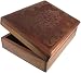 Hand Carved Gift Box with Fleur Design