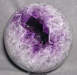 Amethyst Geode Crystal Sphere-Brazil