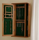 London Jewelry Armoire - Golden Oak