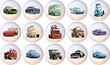 Buy : Disney Cars Drawer Pulls Knobs Set of 15