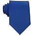 Scott Allan Mens Striped Blue Necktie - Navy Blue Ties