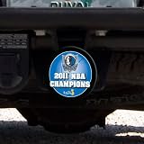 NBA Dallas Mavericks 2011 NBA Champions Plastic Hitch Cover ()