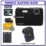 51w8QrwQOsL. SL160  Olympus Stylus 550WP 10MP Waterproof Digital Camera with 3x Optical Zoom and 2.5 inch LCD  + Willoughbys 2GB xD Travelers Package