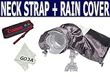 Camera Rain Cover for Canon EOS 7D and similar or smaller size cameras (Sno ....