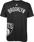 Brooklyn Nets Adidas NBA Black "The Go to Tee" T-Shirt