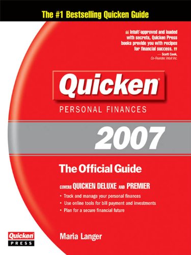 Quicken 2007 The Official Guide: The Official Guide