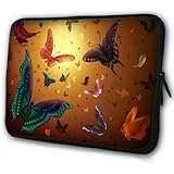 Waterfly&reg; 15" 15.4" 15.6" Inch Laptop Notebook Computer Netbook Soft Neoprene Sleeve Bag Case Cover Pouch Holder for Apple Macbook Pro 15 Macbook Air 15 Lenovo IdeaPad Flex 2 15 FHD Samsung RC530 S0C Notebook FSC Lifebook E8310 Lenovo IdeaPad Z500 15.6" And Most 15" 15.4" 15.6" Inch Laptop Ultrabook Chromebook Laptop Notebook