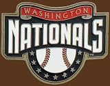 Washington DC Nationals MLB Belt Buckle