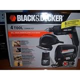 Black & Decker 4 Tool Combo Kit