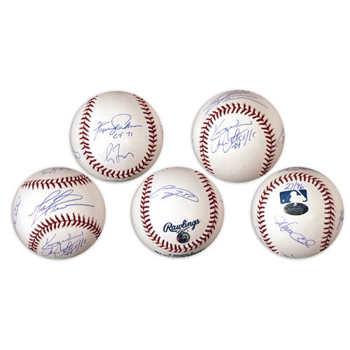 Chicago Cubs 8 Pitchers Multi-Autographed Baseball