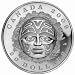 2009 $20 Silver Coin Canada Summer Moon Mask Beautiful By the Coast Salish