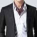 Bundle Monster 3pc Mix Pattern Mens High Class Fashion Fancy Ascot Cravat Ties