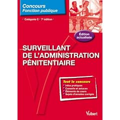 N�40 Surveillant administratif p�nitentiaire, cat�gorie C