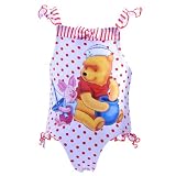 Winnie the Pooh - Swimsuit - Infant Girls One Piece Pooh and Piglet Bathing Suit with Cover Up
