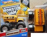 2011 Hot Wheels Monster Jam Originals #60/80 Driving Skool BUS 1:64 Scale Collectible Truck with Monster Jam Tattoo