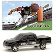 Atlanta Falcons 2007 Upper Deck Collectibles NFL Ford F-150 Pickup Truck with Sticker