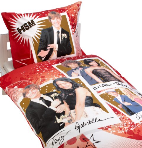 Herding 442648077 High School Musical (Disney) Bettw&auml;sche 70 x 90 + 140 x 200 cm Linon ( G Preisvergleich