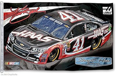 Kurt Busch 2 3x5 NASCAR Driver House Flag Banner