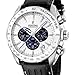 Festina Men's F16489/6 Black Leather Quartz Watch with White Dial