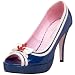 Leg Avenue Women's Matey Peep Toe Pump