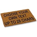 PERSONALISED Coir Door Mat (Doormat) Custom Made