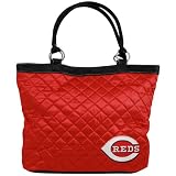 MLB Cincinnati Reds Quilted Tote, Classic Red