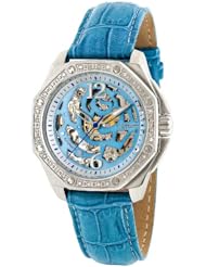 Stuhrling Original Womens 231.1215I21 Madame Nemo Blue Leather Watch