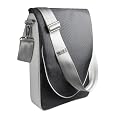 Be.ez 100568 LE vertigo 17 Street Shoulder Bag for Macbook Pro 17 ( Grey / Blue)