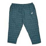 Mens NFL Philadelphia Eagles Plaid Cotton Sleepwear / Pajama Pants - Green & White (Size: 6XL)