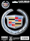 2PC Decal Sticker Emblem - Cadillac Logo