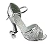 Very Fine Women's Salsa Ballroom Tango Latin Dance Shoes Style 6030 Bundle + Shoe Heel Protectors 2.5 