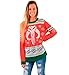 STAR WARS Mandalorians Bounty Hunter Snowflakes Unisex Ugly Christmas Sweater