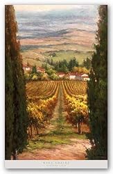 Cypress View by Rosa Chavez 36"x24" Art Print Poster