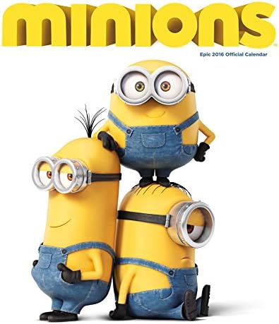 Minions Movie Official 2016 Calendar + iGlove