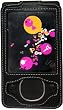 Premium Black Leather Case for Zune 80/120 GB with Belt Clip