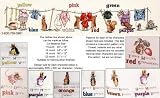 Indoor Furnitures item: Beatrix Potter Colors Cross Stitch Pattern