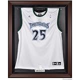 Mounted Memories Minnesota Timberwolves Brown Framed Jersey Display Case