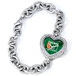 Miami Hurricanes Gametime Heart Bracelet/Watch