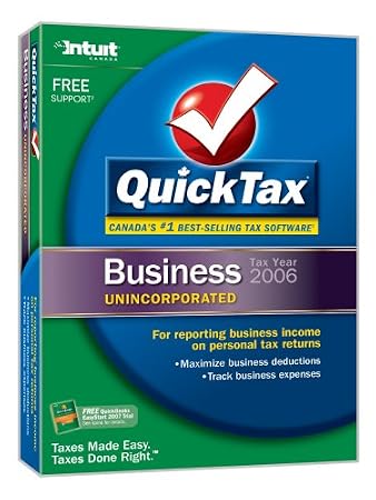 QuickTax Business Unincorporated 2006 [Old Version]