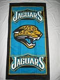 JACKSONVILLE JAGUARS 100% Cotton Full Size 30 by 60 BEACH / BATH TOWEL by Terisol