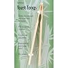 Bamboo Toast Tongs, 6 3/4 inches