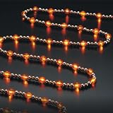 Cosmo Lighting 9ft Decorative Gold LED Beaded Garland, 54 Lights