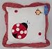 Lady Bug Yard Pillow