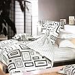 Blancho Bedding - [Black & White] Luxury Comforter Set Combo 300GSM