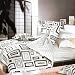Blancho Bedding - [Black & White] Luxury Comforter Set Combo 300GSM