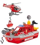 Ecoiffier Abrick Rescue Boat Playset