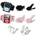 PCMICROSTORE Brand 3rd Generation New Apple iPod Nano 4gb 8gb Video Premium Adjustable Sports Armband - Bundled with 12v Rapid Premium Car Charger and Home Travel Wall AC Adapter Charger - 2 Color Choices (MP3 Player NOT Included)