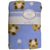 Koala Baby Fleece Baby Blanket - Blue Bear Sherpa